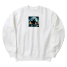 Miya0112の命を取りに行く死神 Heavyweight Crew Neck Sweatshirt