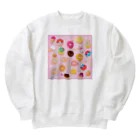 MEGROOVEのドーナツいっぱい🍩 Heavyweight Crew Neck Sweatshirt