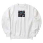 KenchuwanのFuture Baseball Heavyweight Crew Neck Sweatshirt