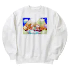 Muuの部屋の子羊の夢 Heavyweight Crew Neck Sweatshirt