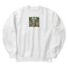 denyo dreamのウサギのアマリリス Heavyweight Crew Neck Sweatshirt