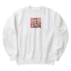 xsayaxの不思議の国のアリス少女 Heavyweight Crew Neck Sweatshirt