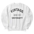 Aki1990-1990のビンテージ大学　 Heavyweight Crew Neck Sweatshirt