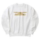 tatuo999の何事も辛抱 Heavyweight Crew Neck Sweatshirt