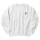 2222のおもちくんデフォルメ Heavyweight Crew Neck Sweatshirt