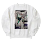 kirokokeshiのへんてこりん宇宙人 Heavyweight Crew Neck Sweatshirt