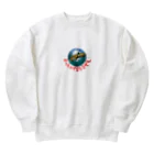 Yanjiisのアオリちゃん　気合 Heavyweight Crew Neck Sweatshirt