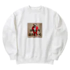 suns696のはれんちぶるどっぐ Heavyweight Crew Neck Sweatshirt