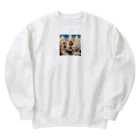 やってるよ！のプレゼンの主役は私！ Heavyweight Crew Neck Sweatshirt