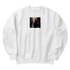 stonefishの考える赤鬼さん Heavyweight Crew Neck Sweatshirt