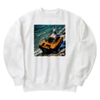 yoimonodeのうさぎくんの大冒険！2 Heavyweight Crew Neck Sweatshirt