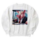 MTHの会社の業績を評価するミニブタ Heavyweight Crew Neck Sweatshirt