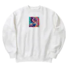 AQUAMETAVERSEの彩りの風に吹かれて Marsa 106 Heavyweight Crew Neck Sweatshirt