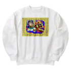 エネハピる〜🫧✨のゆりオリジナル宇宙アート🎨 Heavyweight Crew Neck Sweatshirt