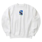 ショップたかぞーの波乗りネコ Heavyweight Crew Neck Sweatshirt