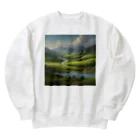 ISEN5の山の風景 Heavyweight Crew Neck Sweatshirt