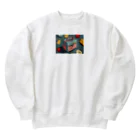 さぎょう擁のミニ弁当と学食の時間 Heavyweight Crew Neck Sweatshirt