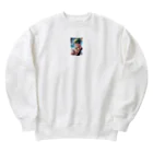 カカオのゾロ風 Heavyweight Crew Neck Sweatshirt