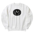 Sergeant-CluckのFirst Northern Area Special Forces：第一北部方面特殊部隊 Heavyweight Crew Neck Sweatshirt