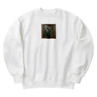 ganeshaのドラゴンフライダンス・ステンドグラス Heavyweight Crew Neck Sweatshirt