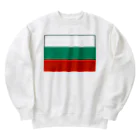 お絵かき屋さんのブルガリアの国旗 Heavyweight Crew Neck Sweatshirt