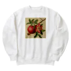 AQUAMETAVERSEのザクロ　なでしこ1478 Heavyweight Crew Neck Sweatshirt