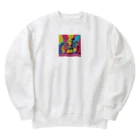 NeoPopGalleryのPOPART bicycle Heavyweight Crew Neck Sweatshirt