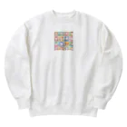 mjvipのカワイイ動物 Heavyweight Crew Neck Sweatshirt