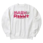 マッシュ・ラビのピンクのマッシュラビ Heavyweight Crew Neck Sweatshirt