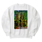 GALLERY misutawoのカンボジア アンコール・トムの北大門 Heavyweight Crew Neck Sweatshirt