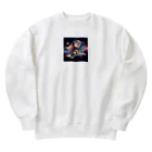 玉ねぎんのスペースドック3 Heavyweight Crew Neck Sweatshirt