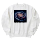 宇宙の神秘グッズ販売所のギャラクシー Heavyweight Crew Neck Sweatshirt