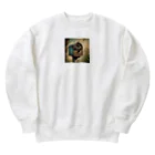 AI妖怪大図鑑のポスト妖怪　メルキッタ Heavyweight Crew Neck Sweatshirt