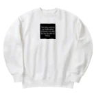 R.O.Dの"The only limit to our realization of tomorrow will be our doubts of today." - Franklin D.  Heavyweight Crew Neck Sweatshirt