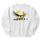 chicodeza by suzuriの山女マスター Heavyweight Crew Neck Sweatshirt