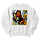 HERAX(へラックス）2号店の美しき蝶の舞 Heavyweight Crew Neck Sweatshirt