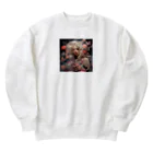 AQUAMETAVERSEの花と美女　なでしこ1478 Heavyweight Crew Neck Sweatshirt