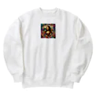 Qten369のモナリザ？ Heavyweight Crew Neck Sweatshirt