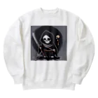 Ark Cieraのかわいい　死神さん Heavyweight Crew Neck Sweatshirt