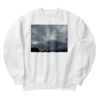 そらの4月22日　吹き荒れる風と雲 Heavyweight Crew Neck Sweatshirt