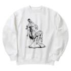 不必需品店のタマ緒とブブ美 Heavyweight Crew Neck Sweatshirt