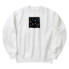 mibusenaの宇宙空間デザイン Heavyweight Crew Neck Sweatshirt