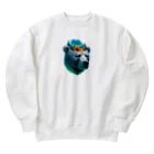 EseCAMPのキャンプ熊シリーズ Heavyweight Crew Neck Sweatshirt