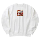 獣医学生の高橋さんのダブルマルチーズ Heavyweight Crew Neck Sweatshirt