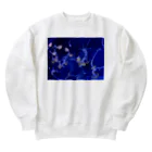 波乗り南国🏝️のゆらゆらクラゲくん Heavyweight Crew Neck Sweatshirt