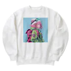 ぶーたんのポップ・スプラッシュ Heavyweight Crew Neck Sweatshirt