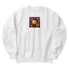 パープルルームの華やかな満月の浄化力 Heavyweight Crew Neck Sweatshirt