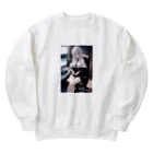 巫女スタぐらむの可愛い上司 Heavyweight Crew Neck Sweatshirt