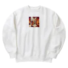 730naoの仲良しRISU Heavyweight Crew Neck Sweatshirt