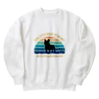 dreamy-designのわんちゃん　フレンチブルドッグ Heavyweight Crew Neck Sweatshirt